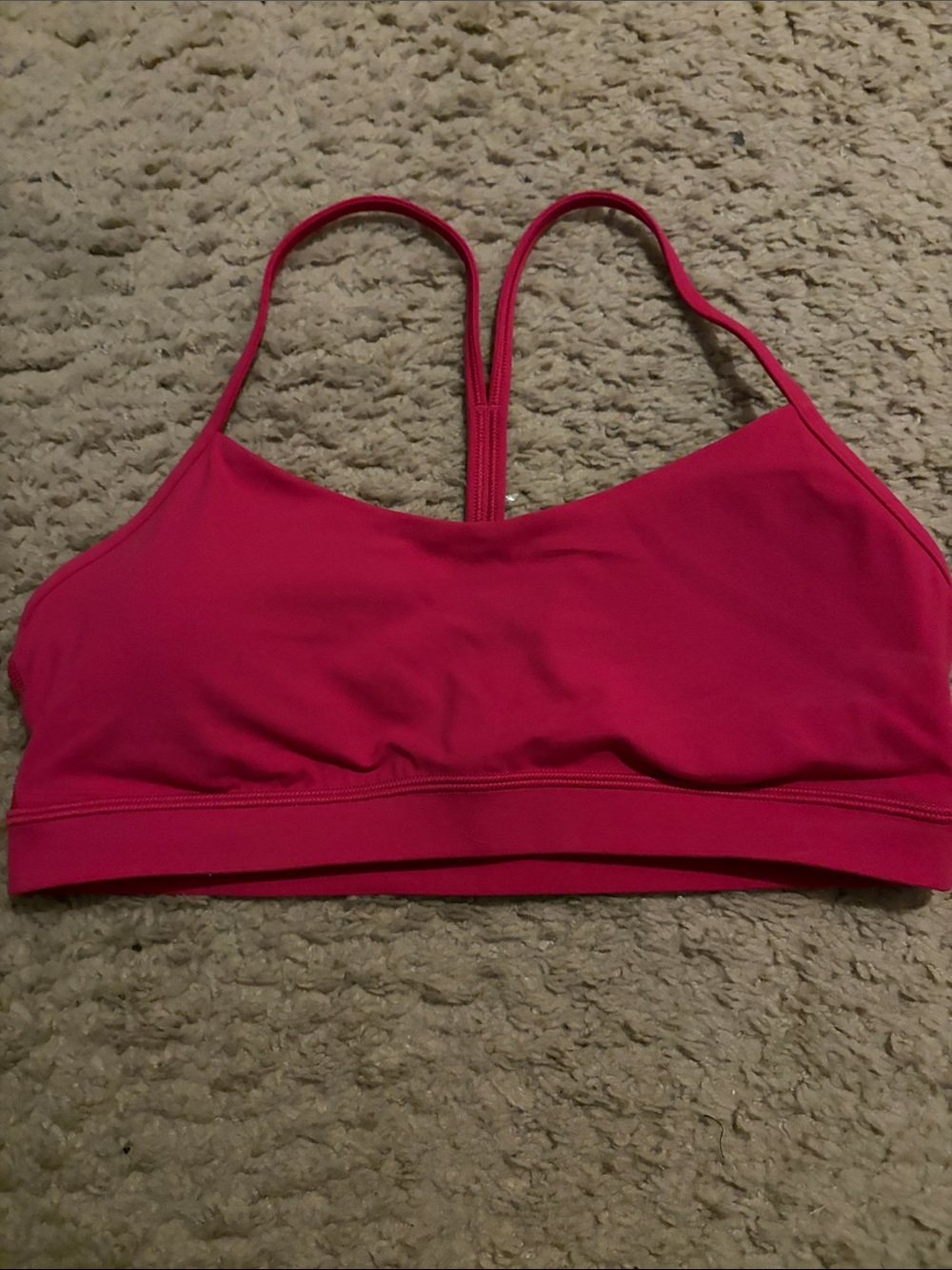 Lululemon Flow Y Nulu Sport Bra Passionate